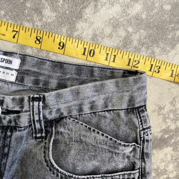 One Teaspoon Eddie Eagle Blakey High Rise Jeans Womens Size 27 Gray - Picture 3 of 12